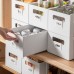 Kitchen cabinet telescopic rectangular storage box drawer debris sorting box