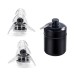 Noise Reduction And Sound Isolation Earplugs Concert High Fidelity Filter Earplugs Wholesale Blue Filter Earplugs Double Tail