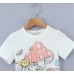 European and American Spring New Fashion Casual Printing Slim Fit Short Sleeve Top