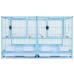 Large Group Bird Cage Breeding Cage, Three Layer Parrot Cage, Large Matching Cage, Xuanfeng Tiger Skin Peony Cage