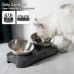 Pet Bowl Feeder Cat Bowl Pet Stainless Steel Dog Bowl Adjustable Inclined Cat Bowl Inclined Water Bowl