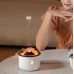 New creative simulation flame aromatherapy machine remote control spray jellyfish humidifier new spit ring humidifier