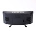 Curved screen LED clock with temperature and humidity display multi-function clock