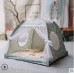 Cat Nest Summer Cat Tent Cat House Semi enclosed Pet Bed Four Seasons Dog Nest Villa Bed Supplies