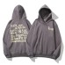 European and American Style Kanye Kanye Unisex Graffiti Foam Letter Printed Hooded Sweater Jacket