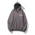 European and American Style Kanye Kanye Unisex Graffiti Foam Letter Printed Hooded Sweater Jacket
