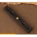 Wooden thread incense box, black sandalwood inlaid with boxwood, sleeping incense burner, incense burner, household indoor agarw
