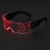 LED luminescent glasses for men and women  futuristic technology sense party glasses, punk style  bouncy glasses
