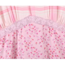 European and American New Fashion Elegant V neck Long Sleeve Printed Layered Decorative Dress for Women