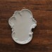 Vintage Handmade Black Porcelain Distressed Ceramic Supporting Plate Dinner Plate Fruit Plate Palette