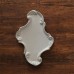 Vintage Handmade Black Porcelain Distressed Ceramic Supporting Plate Dinner Plate Fruit Plate Palette