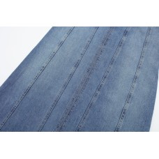 New European and American Style Denim Fashion Midi Suspender Dress