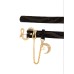 Snake buckle jacquard velvet women belt chain elegant and luxurious accessories