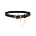 Snake buckle jacquard velvet women belt chain elegant and luxurious accessories