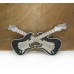 Guitar belt buckle Music belt buckle Western denim casual belt buckle