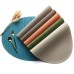 Oval Pvc Dining Mat, Anti Slip, Anti Scald, And Heat Insulation Mat, Hotel Restaurant Mat, Decorative Dining Table Mat