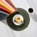 Round Large Leather Western Food Mat, Waterproof And Oil Resistant Household Insulation Mat, Pvc Hotel Table Mat, Bowl Mat