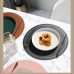 Round Large Leather Western Food Mat, Waterproof And Oil Resistant Household Insulation Mat, Pvc Hotel Table Mat, Bowl Mat