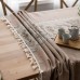Linen Ethnic Style Linen Washable Tablecloth Pastoral Style Tablecloth Rectangular Table Flag Table Mat Tea Table Tablecloth