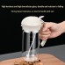 Food Grade Oil Pot Dual Use Glass Oil Spray Bottle Household Spray Sesame Oil Bottle Automatic Opening and Closing