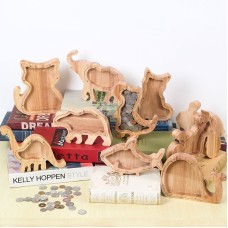 Wooden Money Tank Letter Money Tank Children's Dinosaur Money Tank Transparent Cartoon Animal Coin Savings Tank Wooden Money Tank Letter Money Tank Children's Dinosaur Money Tank Transparent Cartoon Animal Coin Savings Tank