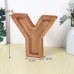 Wooden Money Tank Letter Money Tank Children's Dinosaur Money Tank Transparent Cartoon Animal Coin Savings Tank