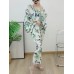 Floral Pleated Dress For Women Printing Color Block Batwing Sleeve Loose Summer Female Elegant Evening Dresses