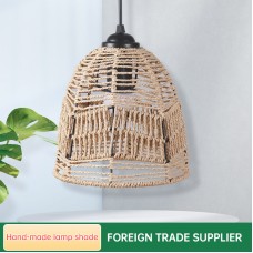 New Chinese Style Rattan Like Lampshade for Paper Rope Chandeliers, Creative Diy Lampshade for Hot Pot Restaurants