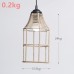New Chinese Style Rattan Like Lampshade for Paper Rope Chandeliers, Creative Diy Lampshade for Hot Pot Restaurants