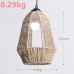 New Chinese Style Rattan Like Lampshade for Paper Rope Chandeliers, Creative Diy Lampshade for Hot Pot Restaurants