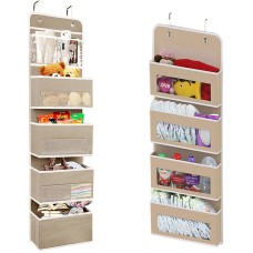 Fabric Dormitory Storage Bag, Clothes Bag, Hanging Organizing Bag, Clothes Cabinet Door, Storage and Hanging Bag
