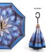 C Handle Windproof Reverse Folding Umbrella Man Women Sun Rain Car Inverted Umbrellas 