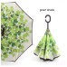 C Handle Windproof Reverse Folding Umbrella Man Women Sun Rain Car Inverted Umbrellas 