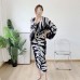 Pleated Batwing Sleeve V-neck Dress Spring Summer New High Fashion Printed Large Size Long Designer Clothes Pleated Batwing Sleeve V-neck Dress Spring Summer New High Fashion Printed Large Size Long Designer Clothes