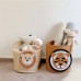 INS Cartoon Storage Basket Baby Dirty Clothes Basket Children's Toy Storage Bucket Felt Storage Bag Washable Clothes Storage INS Cartoon Storage Basket Baby Dirty Clothes Basket Children's Toy Storage Bucket Felt Storage Bag Washable Clothes Storage