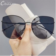 Fashion Cat Eye Sunglasses Men and Women Vintage Metal Frame Classic Gradient Sun Glasses Female Oculos De Sol Feminino UV400 Fashion Cat Eye Sunglasses Men and Women Vintage Metal Frame Classic Gradient Sun Glasses Female Oculos De Sol Feminino UV400