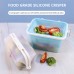 Freshness Preservation Box, Lunch Box, Microwave Oven Heating and Refrigeration of Silicone Fruits and Vegetables