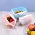 Freshness Preservation Box, Lunch Box, Microwave Oven Heating and Refrigeration of Silicone Fruits and Vegetables
