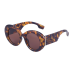 New retro oval frame sunglasses women trend large frame UV protection sunglasses women