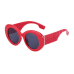 New retro oval frame sunglasses women trend large frame UV protection sunglasses women