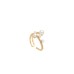 Luxurious And Exquisite Double-deck Pearl Adjustable Ring For Woman Gothic Jewelry Korean Fashion Girls Unusual Accessories