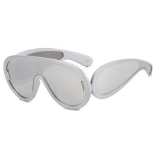 Large frame one-piece sunglasses Sunglasses futuristic punk hip-hop outdoor sunglasses Large frame one-piece sunglasses Sunglasses futuristic punk hip-hop outdoor sunglasses