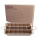 Wholesale stainless Steel Lattice Browine ceramic Baking Tray Non Stick Diveded square cake baking Pans