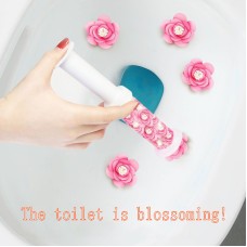 Toilet Small Flower Fragrant Toilet Deodorization Aromatherapy Toilet Cleaner Blue Bubble Toilet Cleaner