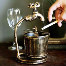 Creative Retro Ashtray Decorations Home Imitation Old Family Living Room Simple Modern New Leisure Anti Falling Iron Art