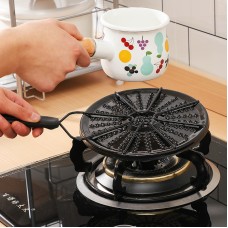 Japanese Style Gas Stove Thermal Conductivity Plate Hot Milk Gas Household Enamel Enamel Thermal Conductivity Plate Anti Coking