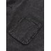 Black Irregular Denim Big Size Sweatshirt New Turtleneck Long Sleeve Women Big Size Fashion Spring Autumn 2023 1K16601