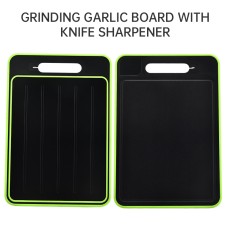 Double Sided Quick Thawing Cutting Board, Aluminum Alloy Spray Cutting Board, Household Cutting Board with Sharpener