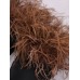 DEAT New Women's Patchwork Feather Fashion Suspender Dress Zipper Slim Long Sleeve Sexy Strapless Dresses  Spring 13DB51