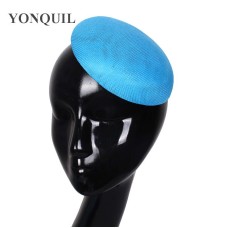 Imitation Sinamay Round Fascinator Bases 15 CM Size Making For Women Wedding Party Hat Fascinators DIY Hair Accessories Ladies